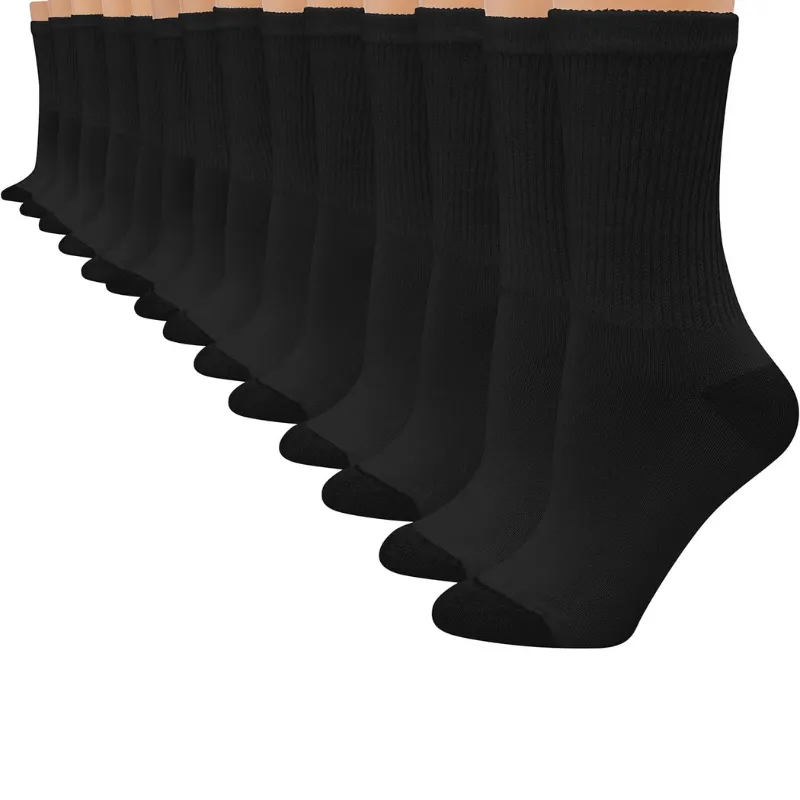 14 Pieces Long Moisture Wicking Socks