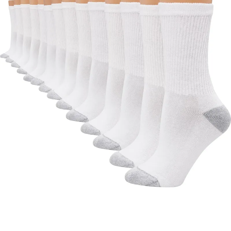 14 Pieces Long Moisture Wicking Socks