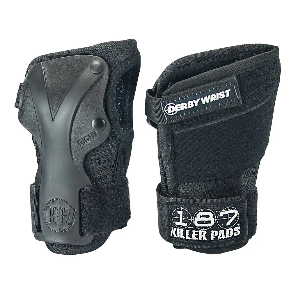 187 Derby Wrist Guard - Black