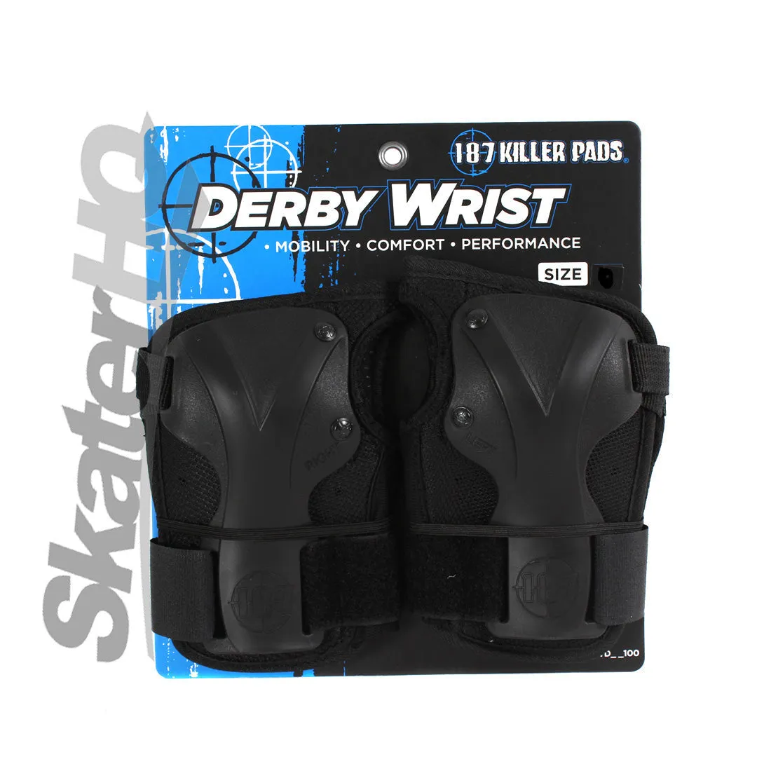 187 Derby Wrist Guard - Black
