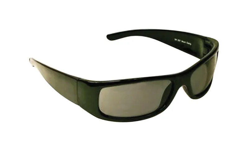 3M  Moon Dawg  Anti-Fog Safety Glasses  Gray Lens Black Frame 1 pc.