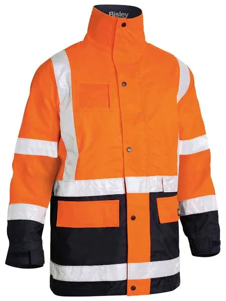 Bisley Taped Hi Vis 5 In 1 Rain Jacket