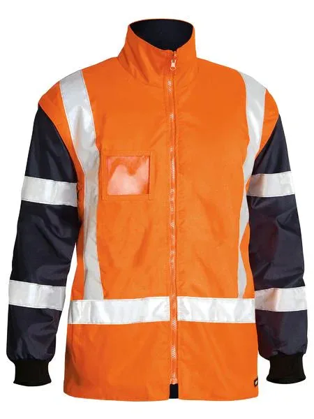 Bisley Taped Hi Vis 5 In 1 Rain Jacket