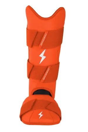 BRUCE BOLT Original Series Leg Guard - ORANGE