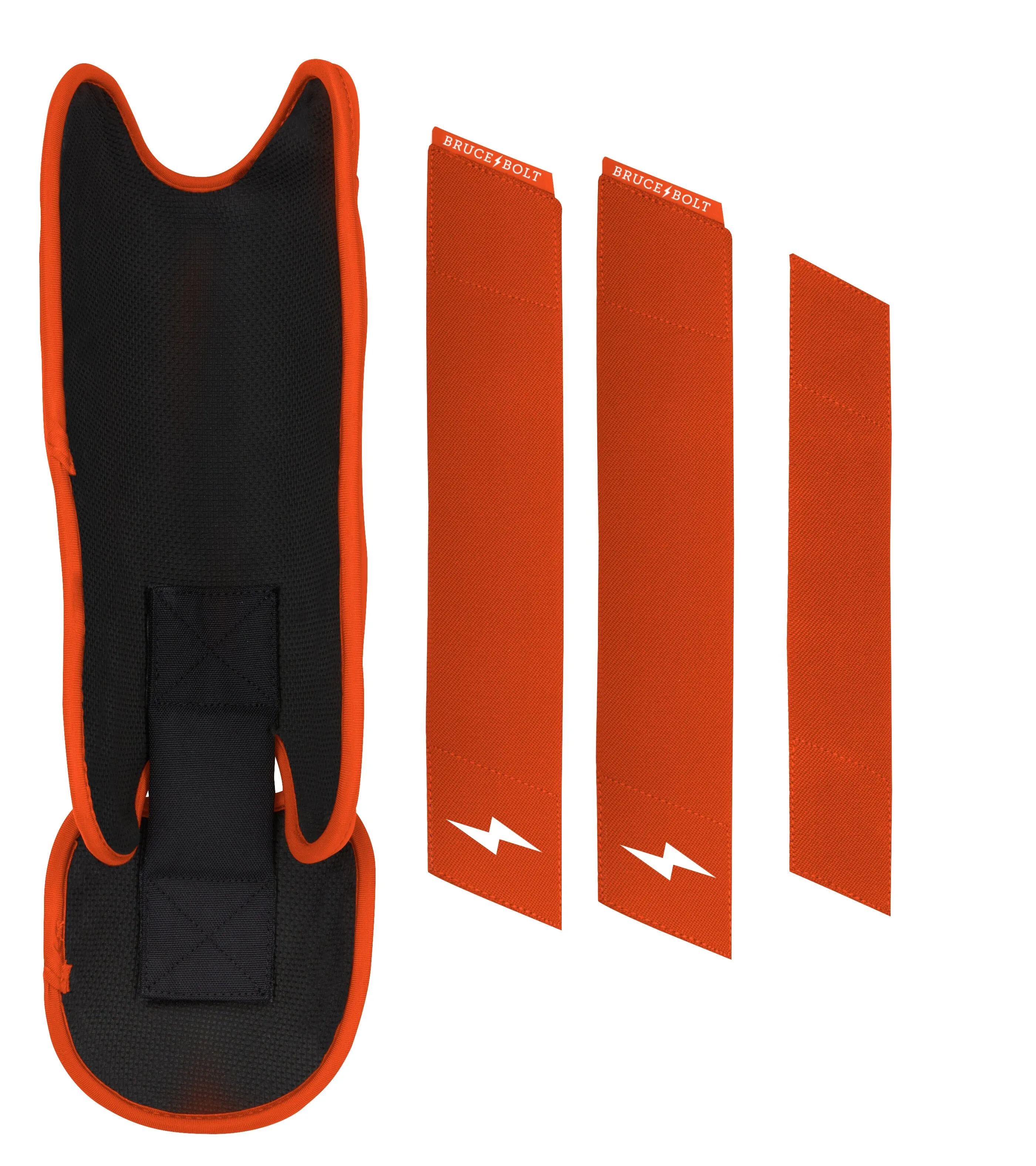 BRUCE BOLT Original Series Leg Guard - ORANGE