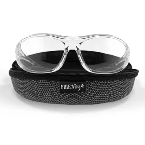 EDGE 360 (CLEAR) ANTI-IMPACT EYE PROTECTION with Hard Case