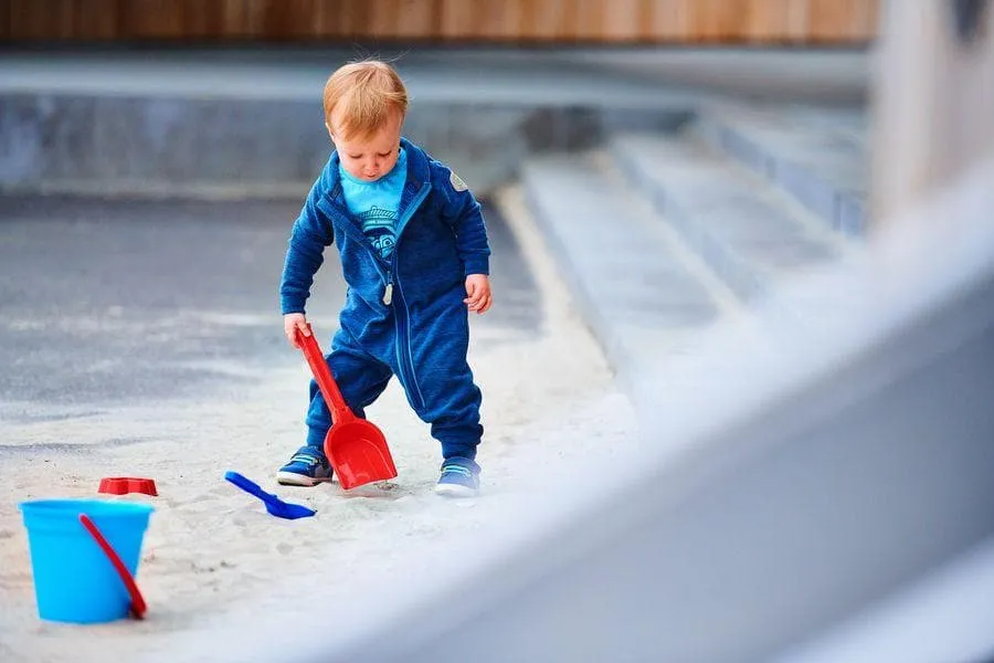 Embing Mini Fleece Suit: Stellar Blue