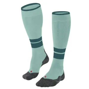 Falke TK Compression W1 Energy Trekking Knee-High Socks - Mint Blue