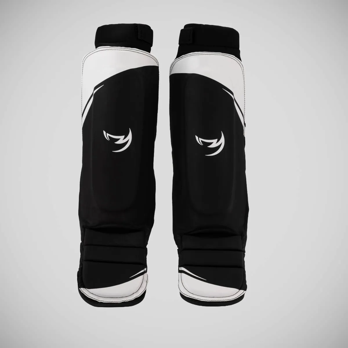 Fumetsu Ghost S3 MMA Shin Guards White/Black/Grey
