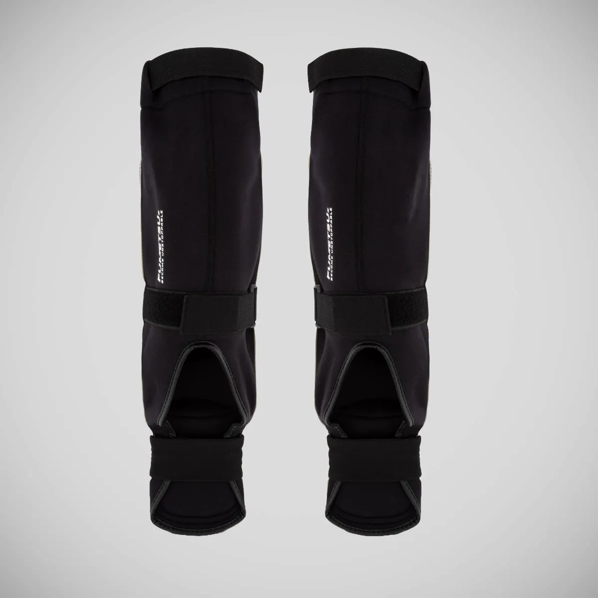 Fumetsu Ghost S3 MMA Shin Guards White/Black/Grey