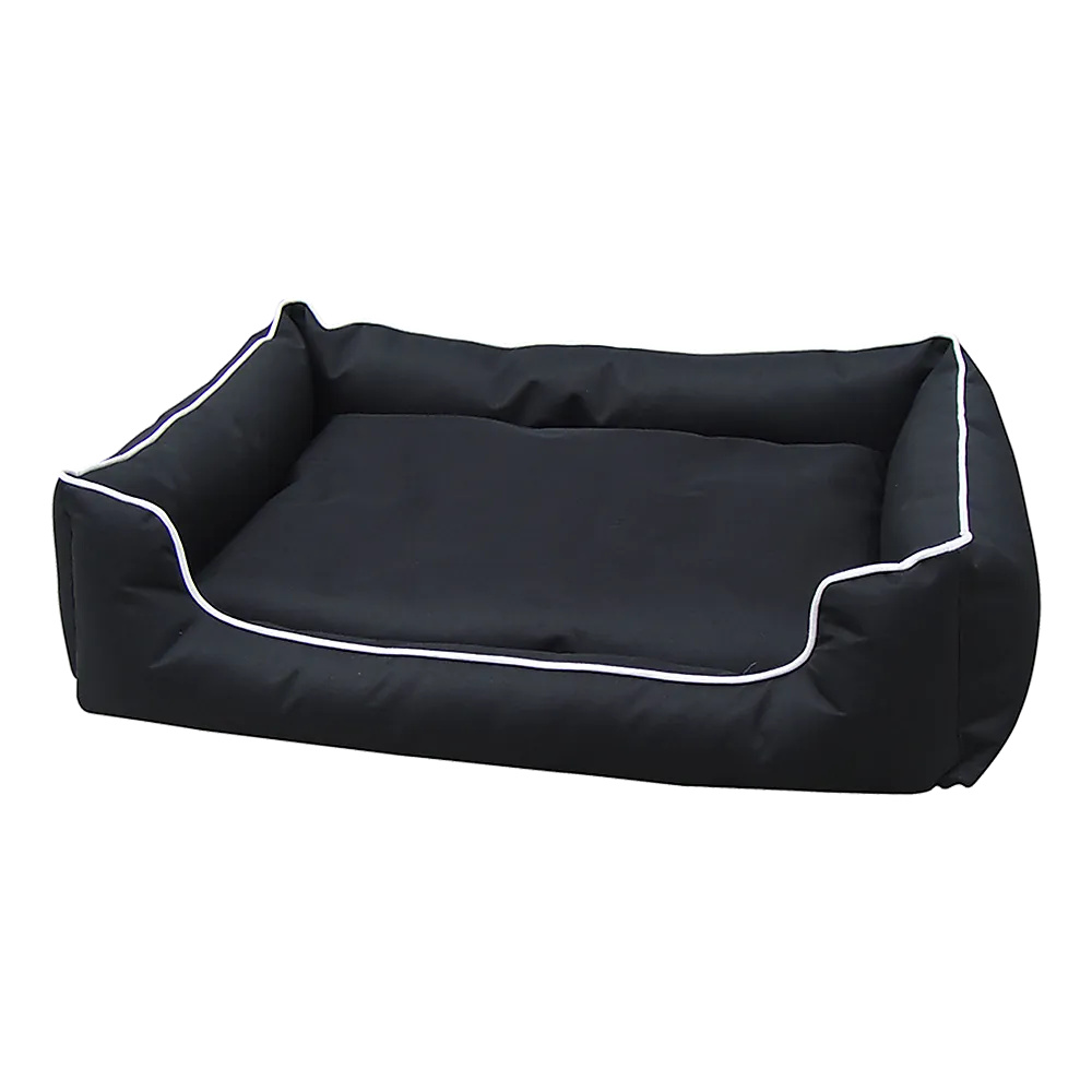 Heavy Duty Waterproof 100x80cm Dog Bed w/ Removable Cushion