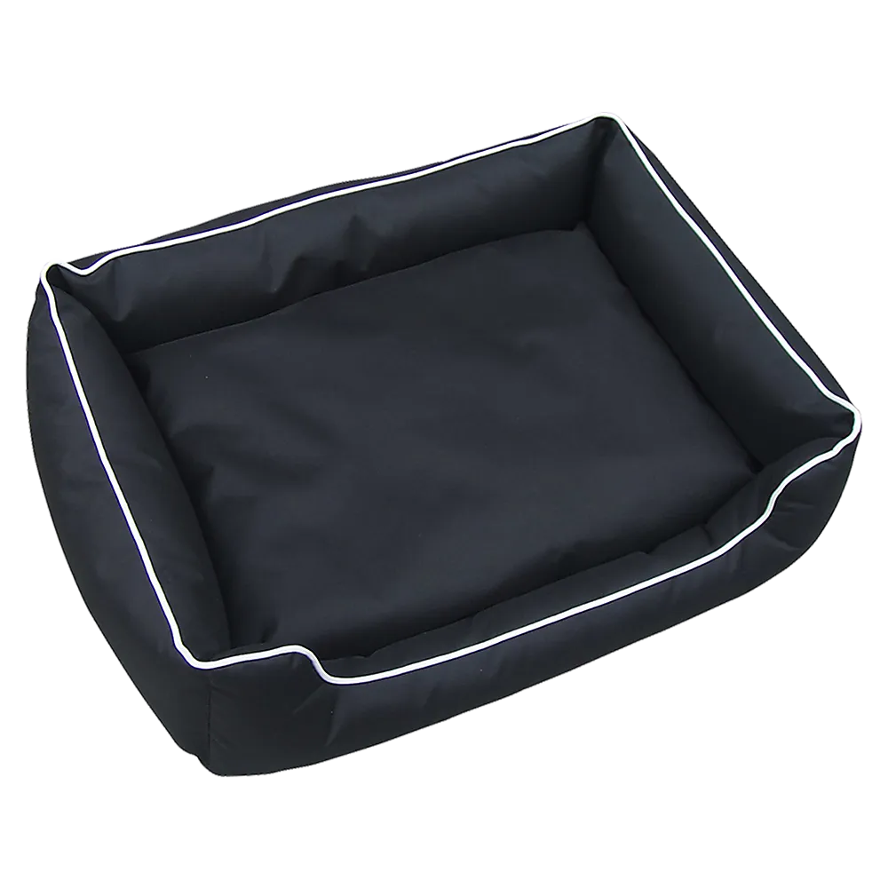 Heavy Duty Waterproof 100x80cm Dog Bed w/ Removable Cushion