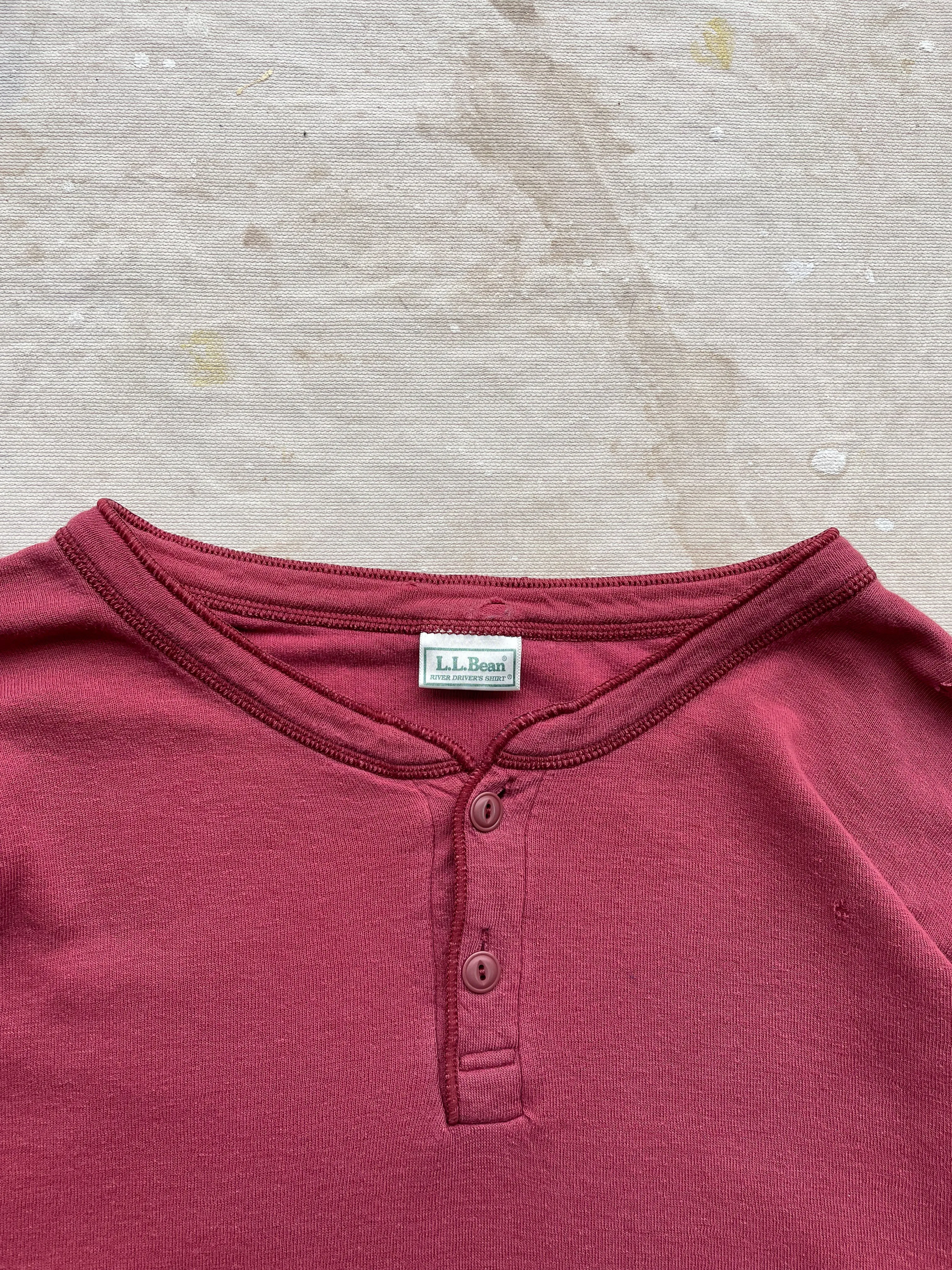 L.L.Bean River Driver's Henley—[XL]