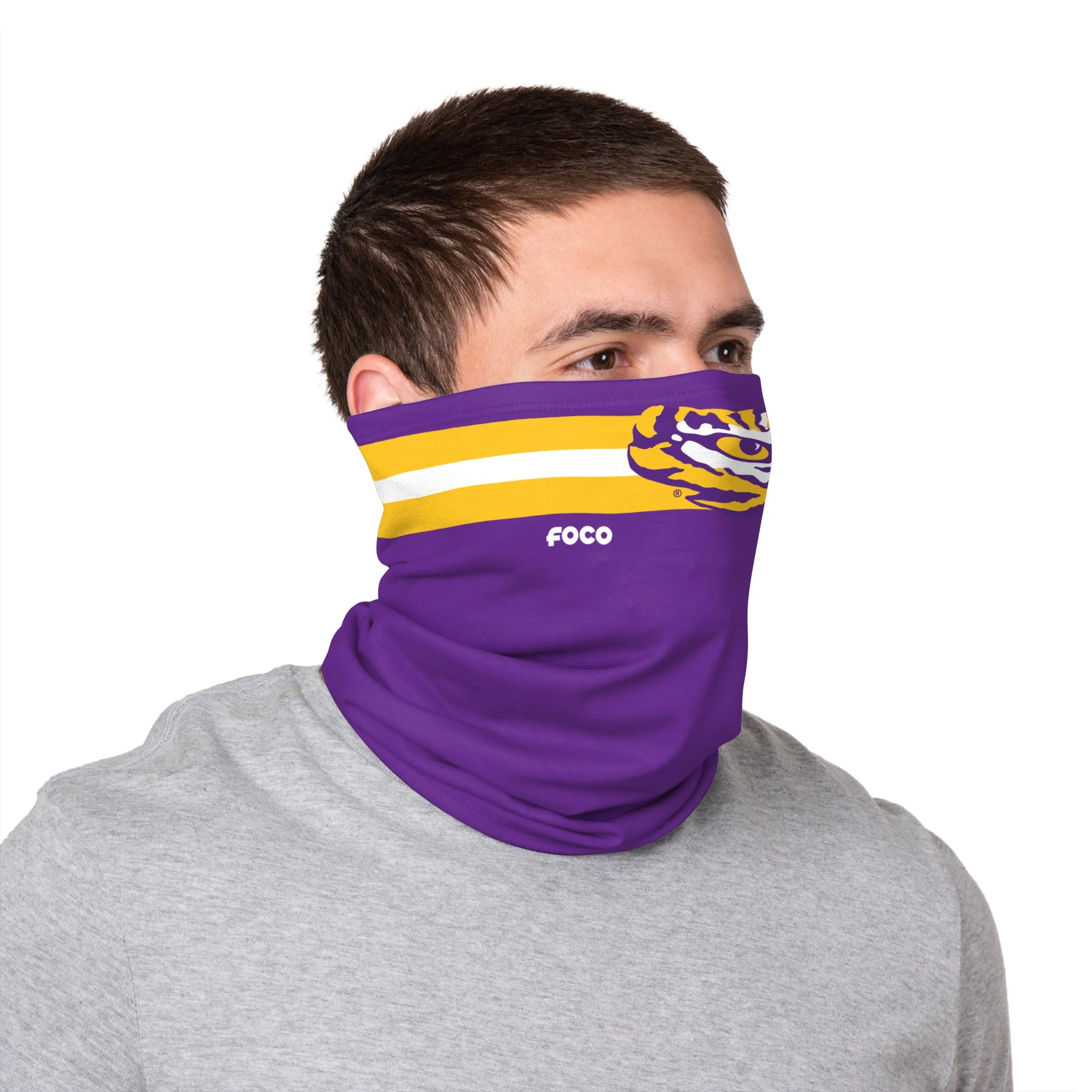 LSU Tigers NCAA Stitched 2 Pack Gaiter Scarf