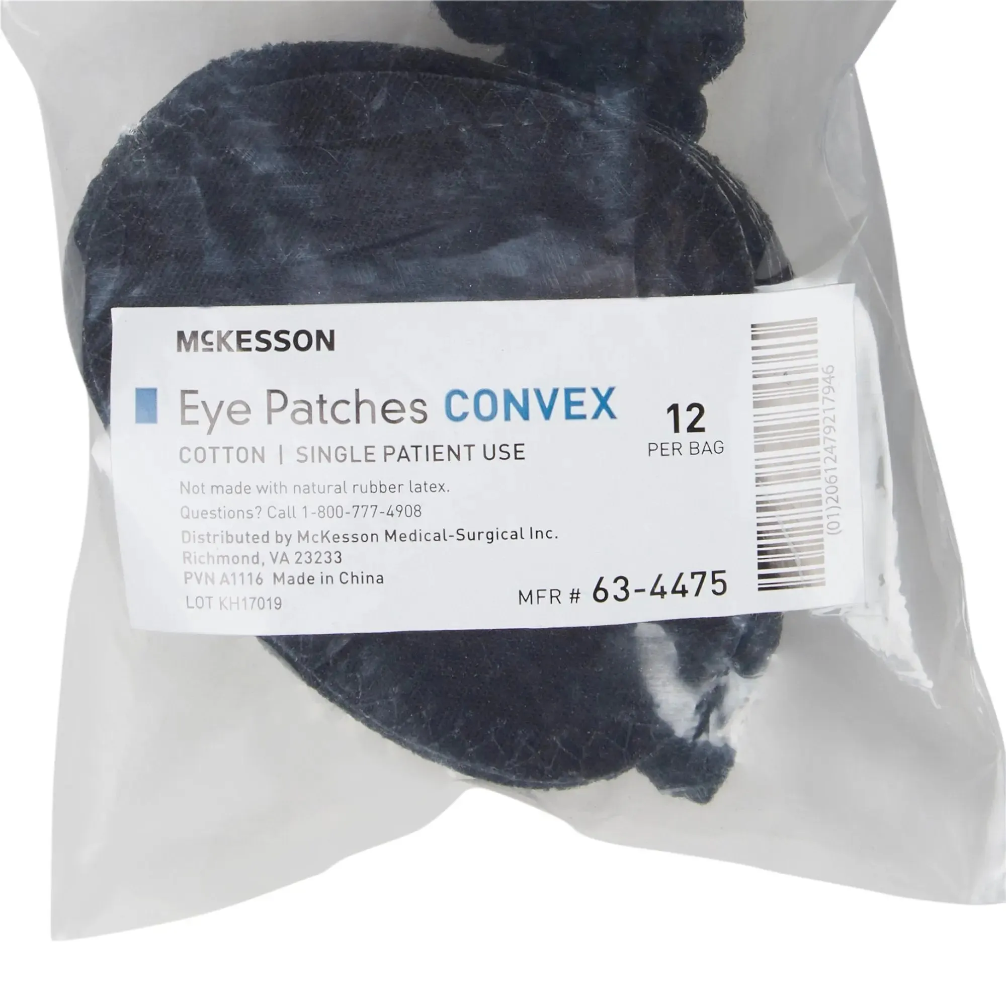 McKesson Convex Eye Patch, One Size Fits Most