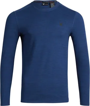 SPYDER MENS TOP BLUE HEATHER SPM105R