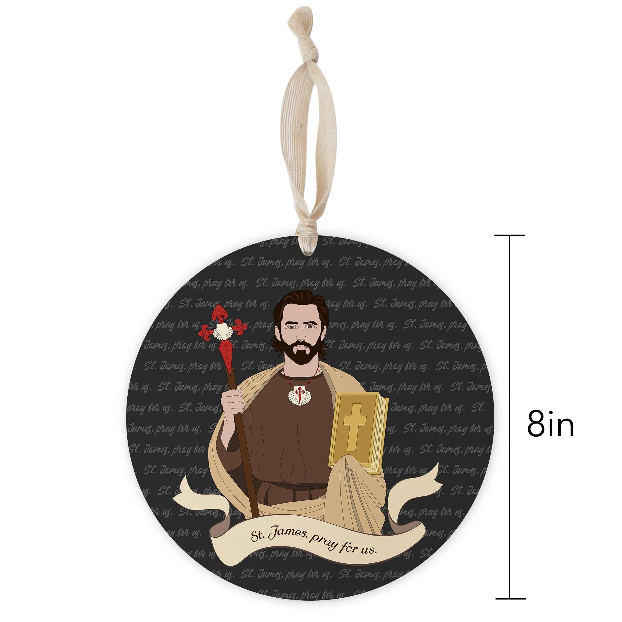 St. James  8" Hanging Sign