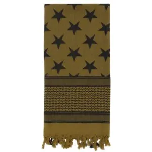 Stars and Stripes US Flag Shemagh Tactical Desert Keffiyeh Scarf