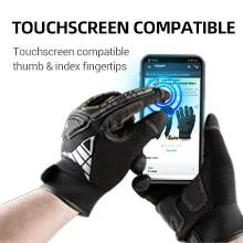 Vgo... 1 Pair/3 Pairs/5 Pairs High Dexterity Heavy Duty Mechanic Gloves (Black, SL8849)