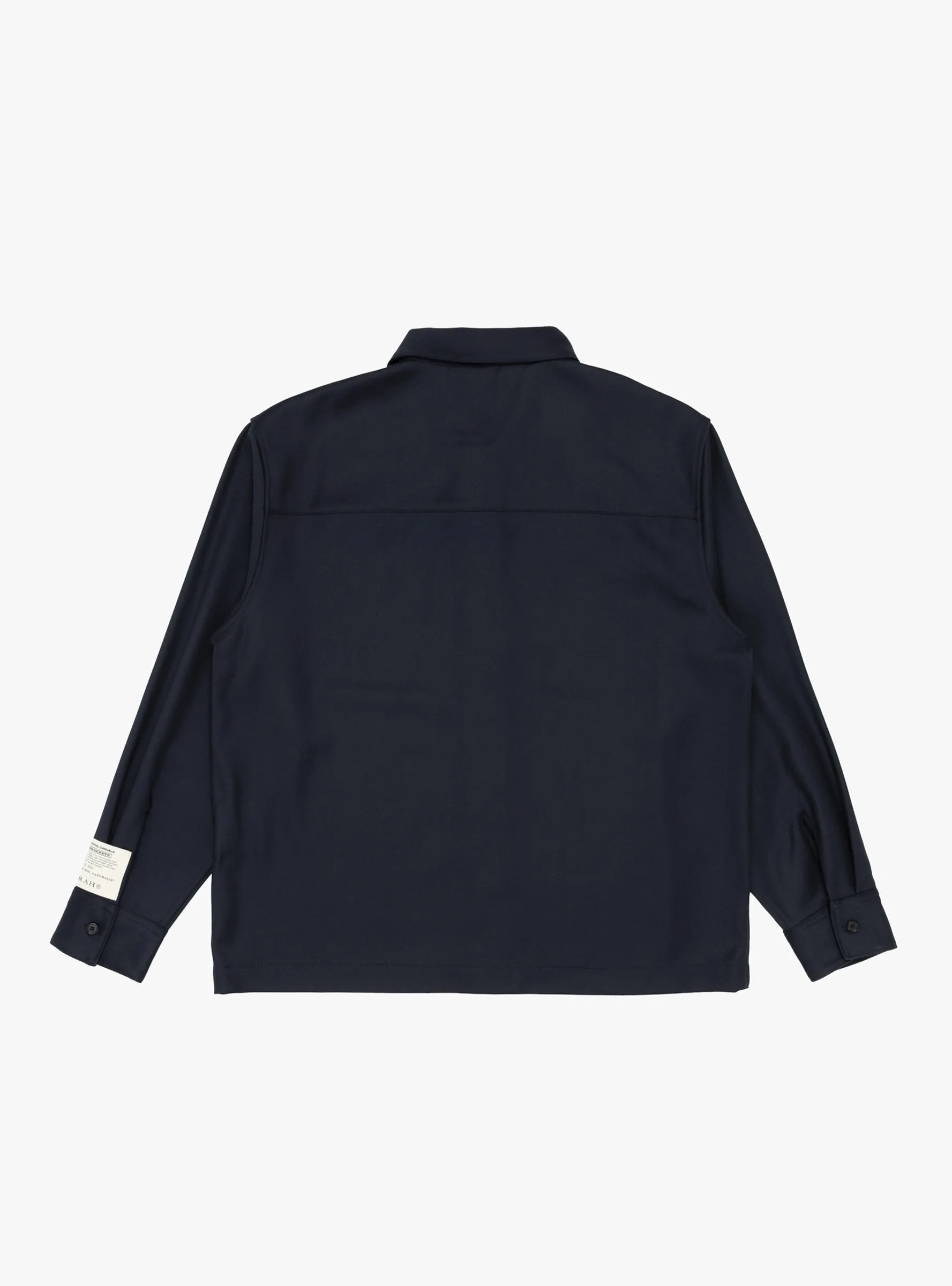 Wool Overshirt Navy