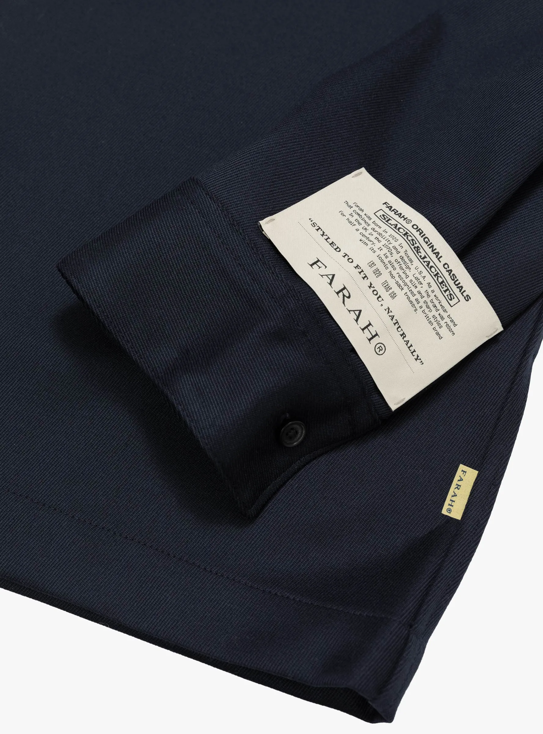 Wool Overshirt Navy